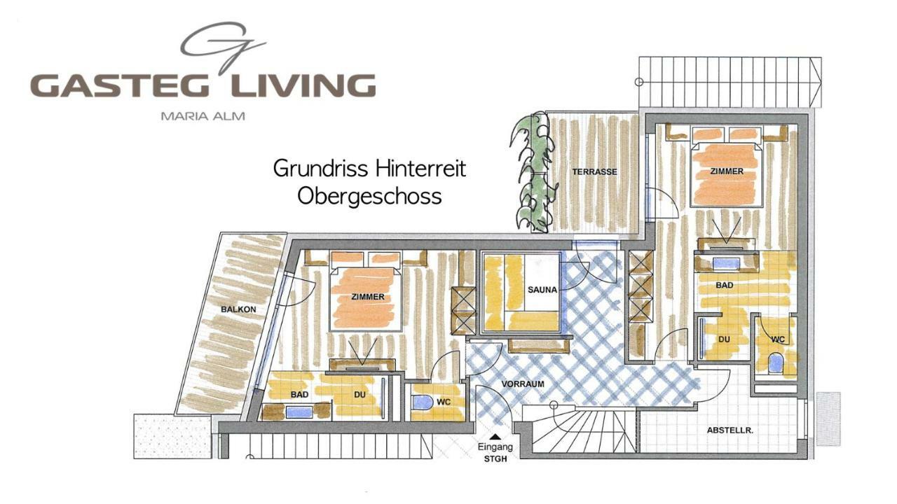 마리아알름암스타이너르넨미어 Gasteg Living 아파트 외부 사진